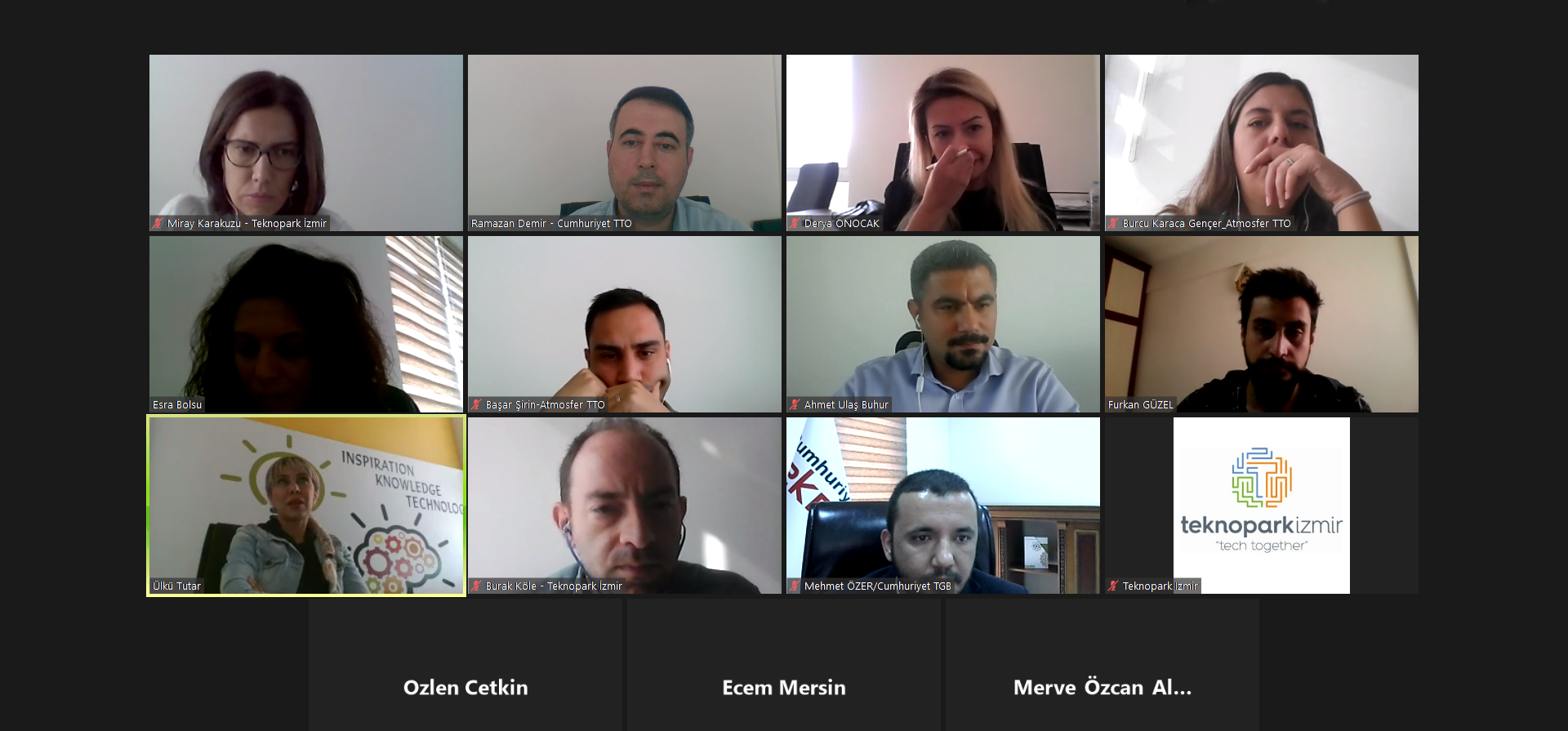 TEKNOPARK İZMİR İLE MENTOR - MENTEE TOPLANTIMIZI GERÇEKLEŞTİRDİK - 2