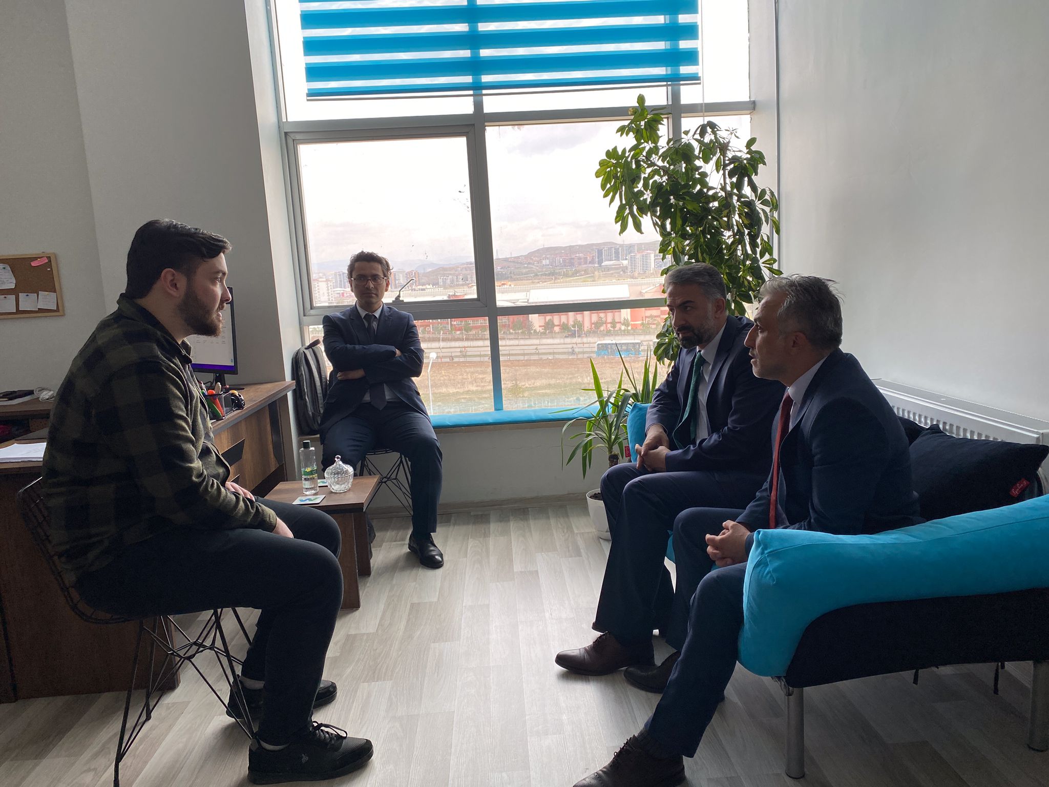 Sivas Cumhuriyet Üniversitesi Rektör Yardımcısı Prof.Dr. HAKAN YEKBAŞ’tan Cumhuriyet Teknokent’e Ziyaret - 1
