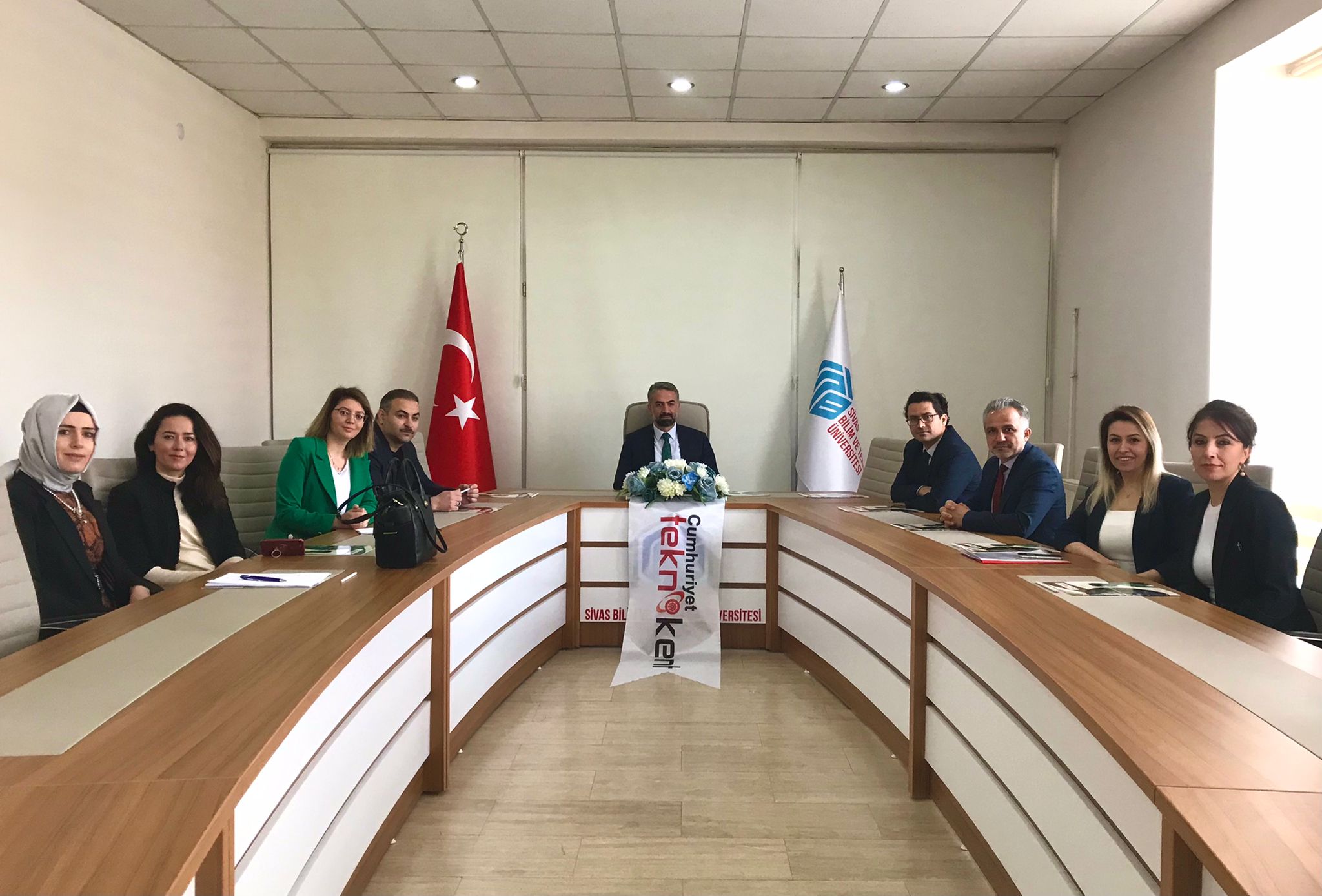 Sivas Cumhuriyet Üniversitesi Rektör Yardımcısı Prof.Dr. HAKAN YEKBAŞ’tan Cumhuriyet Teknokent’e Ziyaret - 3