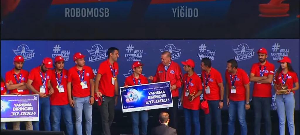 Sivas Cumhuriyet Üniversitesi Teknofest’te 1. Oldu - 1