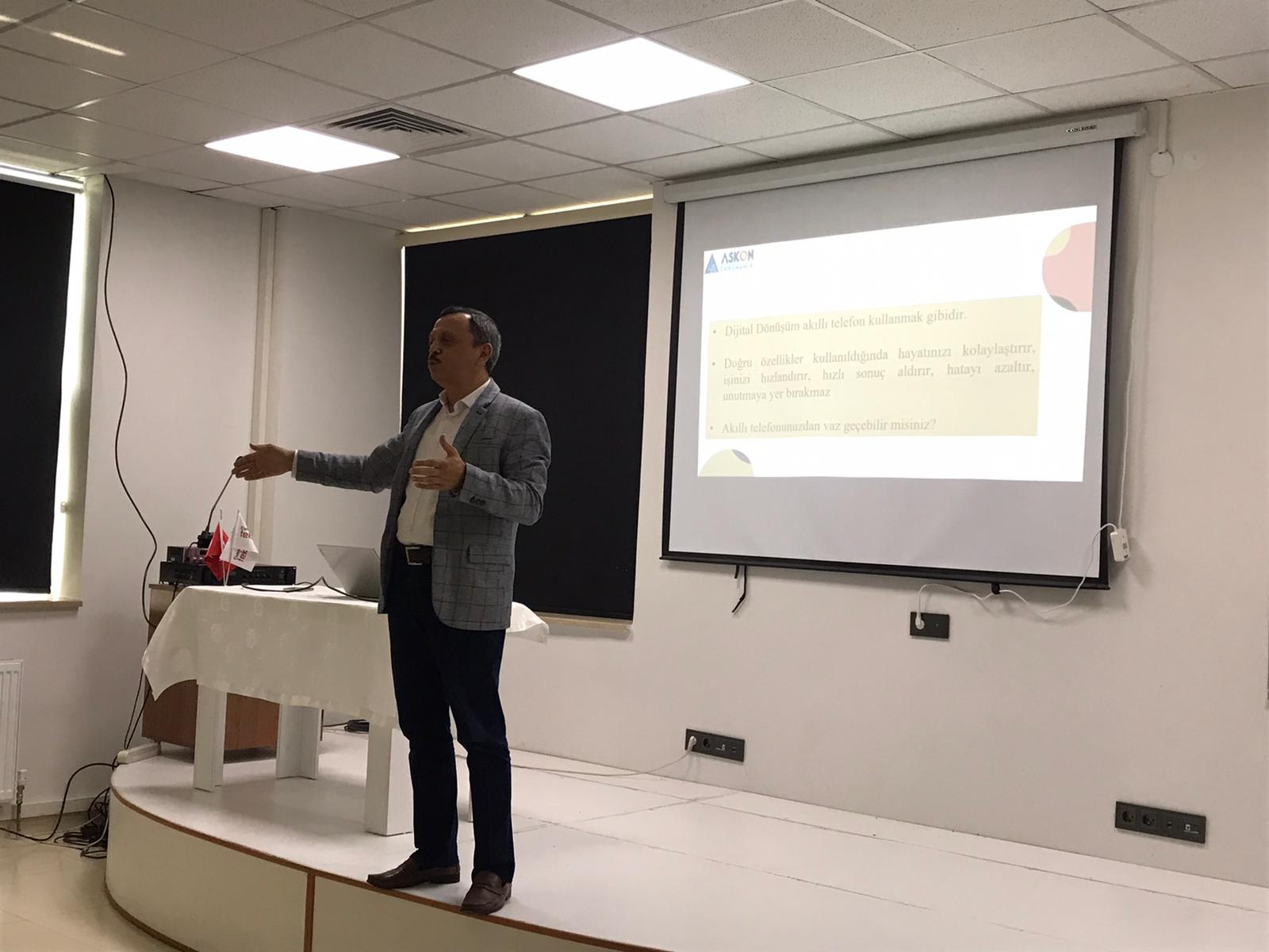 “Dijital Dönüşüm Modeli” Semineri Gerçekleşti - 1