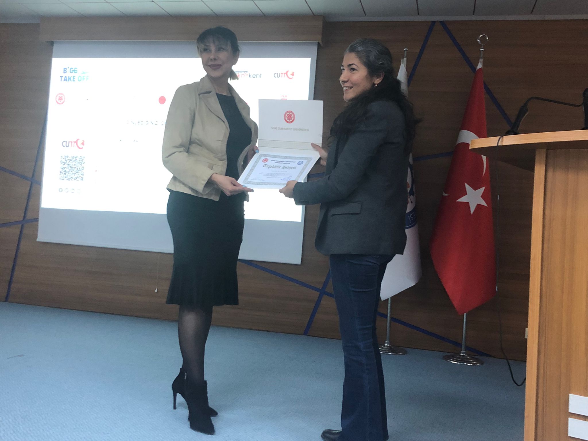 TÜBİTAK 1512 BİGG Bireysel Genç Girişimcilik Destek Programı Bilgilendirme Toplantısı için Teknoloji Fakültesindeyiz  - 1