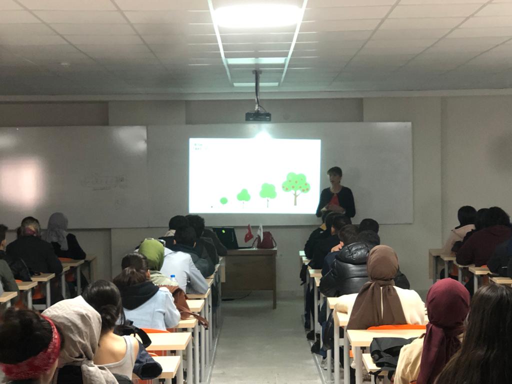 TÜBİTAK 1512 BİGG Bireysel Genç Girişimcilik Destek Programı Bilgilendirme Toplantısı için Sivas Teknik Bilimler Meslek Yüksekokulundayız - 1