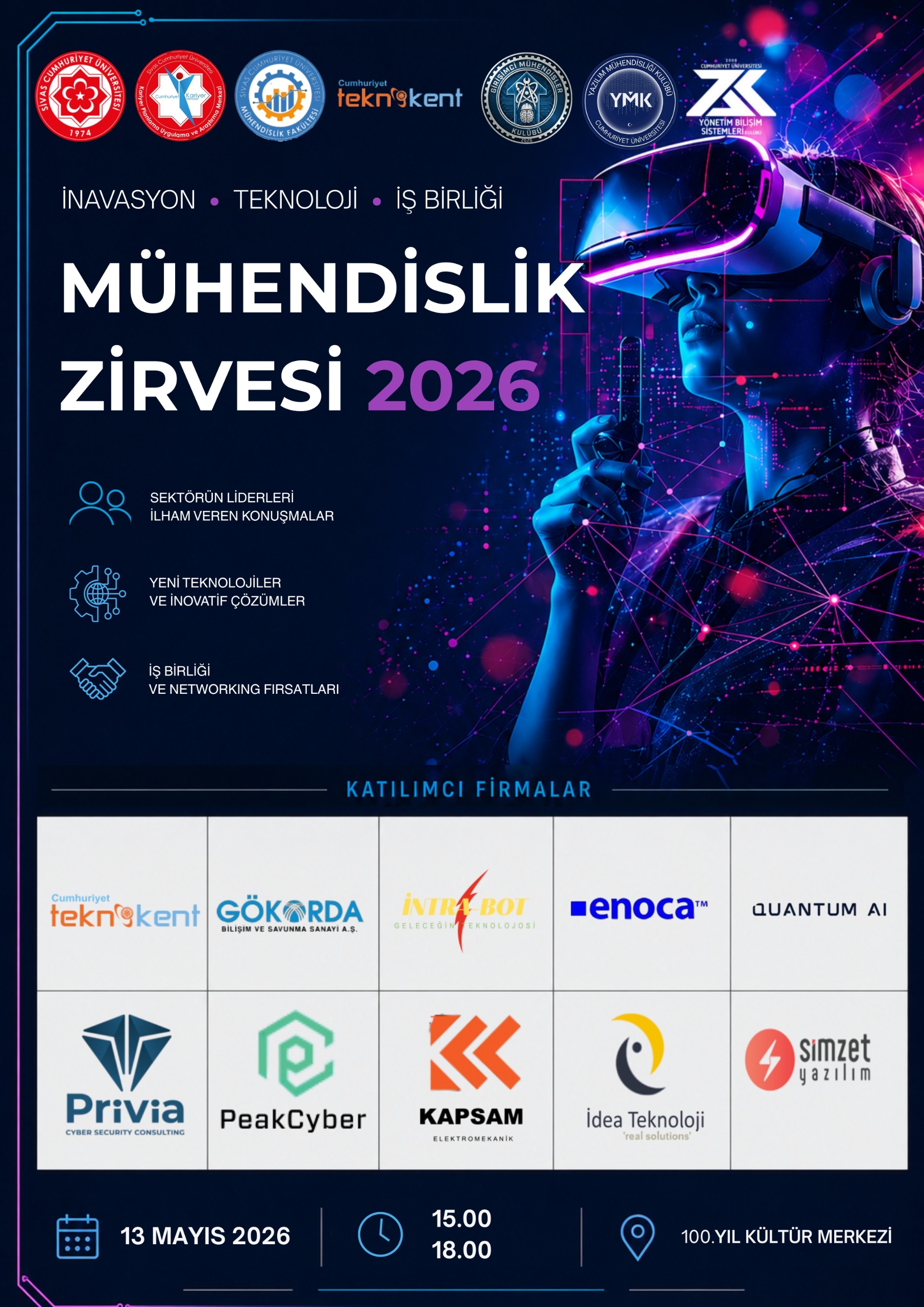 MÜHENDİSLİK ZİRVESİ 2026 İÇİN GERİ SAYIM BAŞLADI!