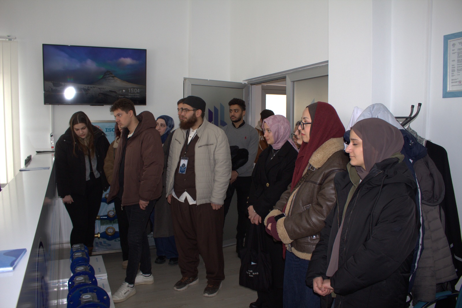 Sivas Cumhuriyet Üniversitesi Mühendislik Fakültesi Girişimci Mühendisler Kulübü Öğrencileri Cumhuriyet Teknokent’i Ziyaret Etti - 1