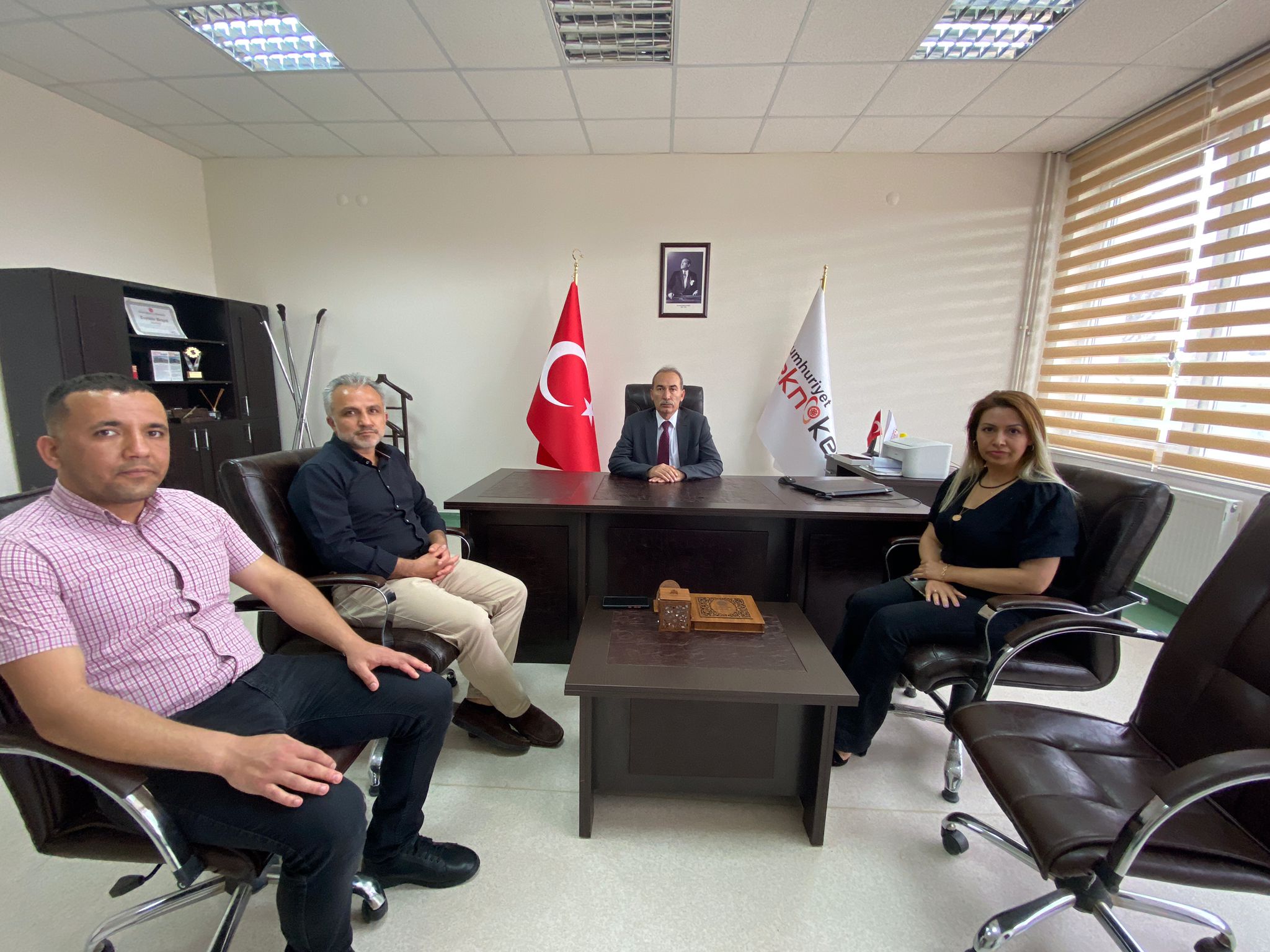Sivas Cumhuriyet Üniversitesi Rektörü Prof. Dr. Alim YILDIZ’dan Cumhuriyet Teknokent Ziyareti