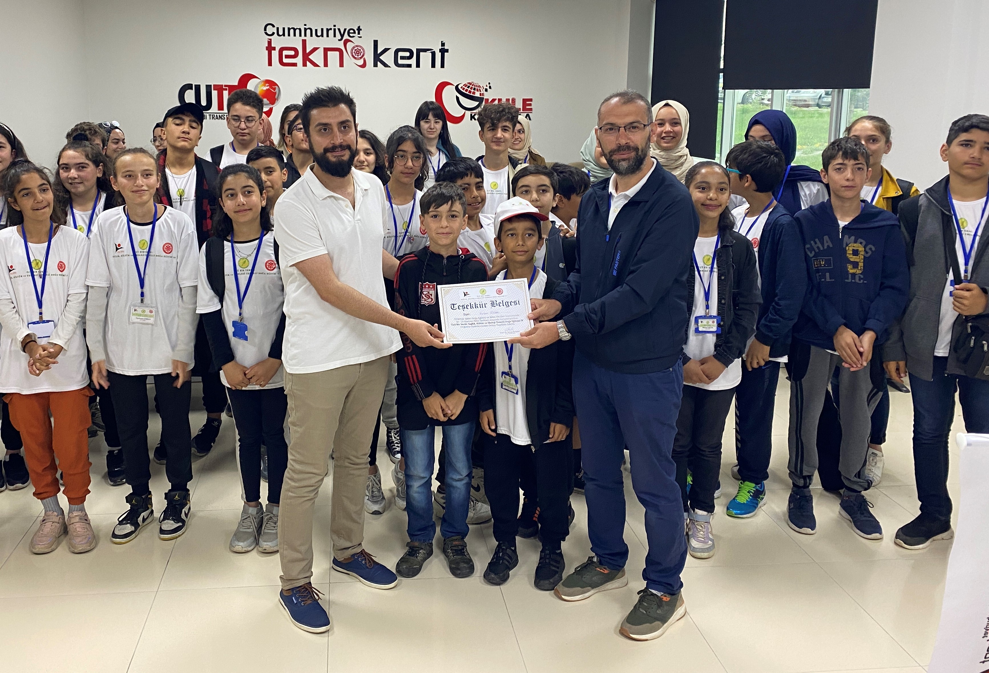 “Üçü Bir Yerde: Sağlık, Kültür, Ekoloji Temelli Doğa Eğitimi IV” Projesi Kapsamında Cumhuriyet Teknokent’e Ziyaret
