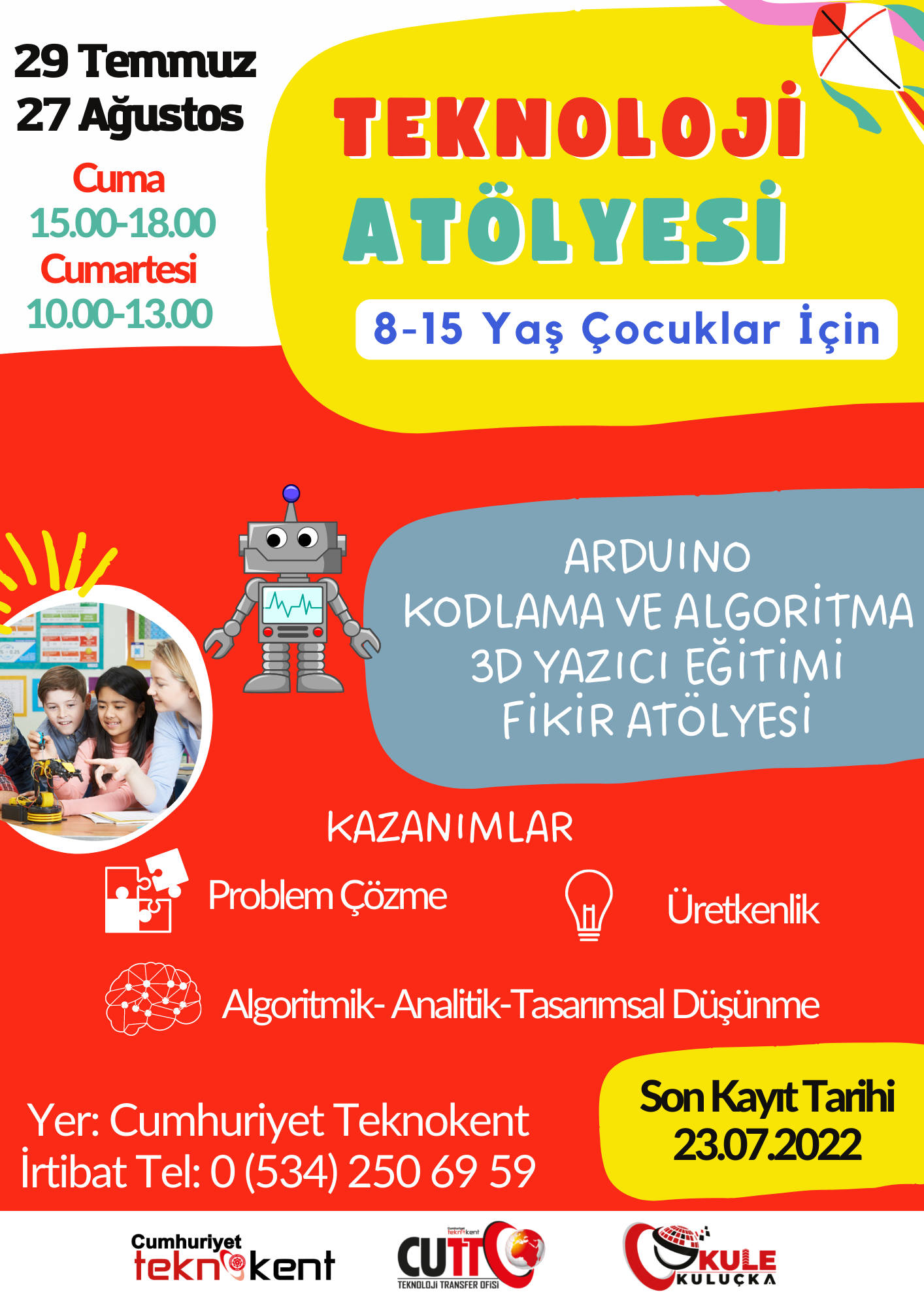 Teknoloji Atölyesi Başlıyor
