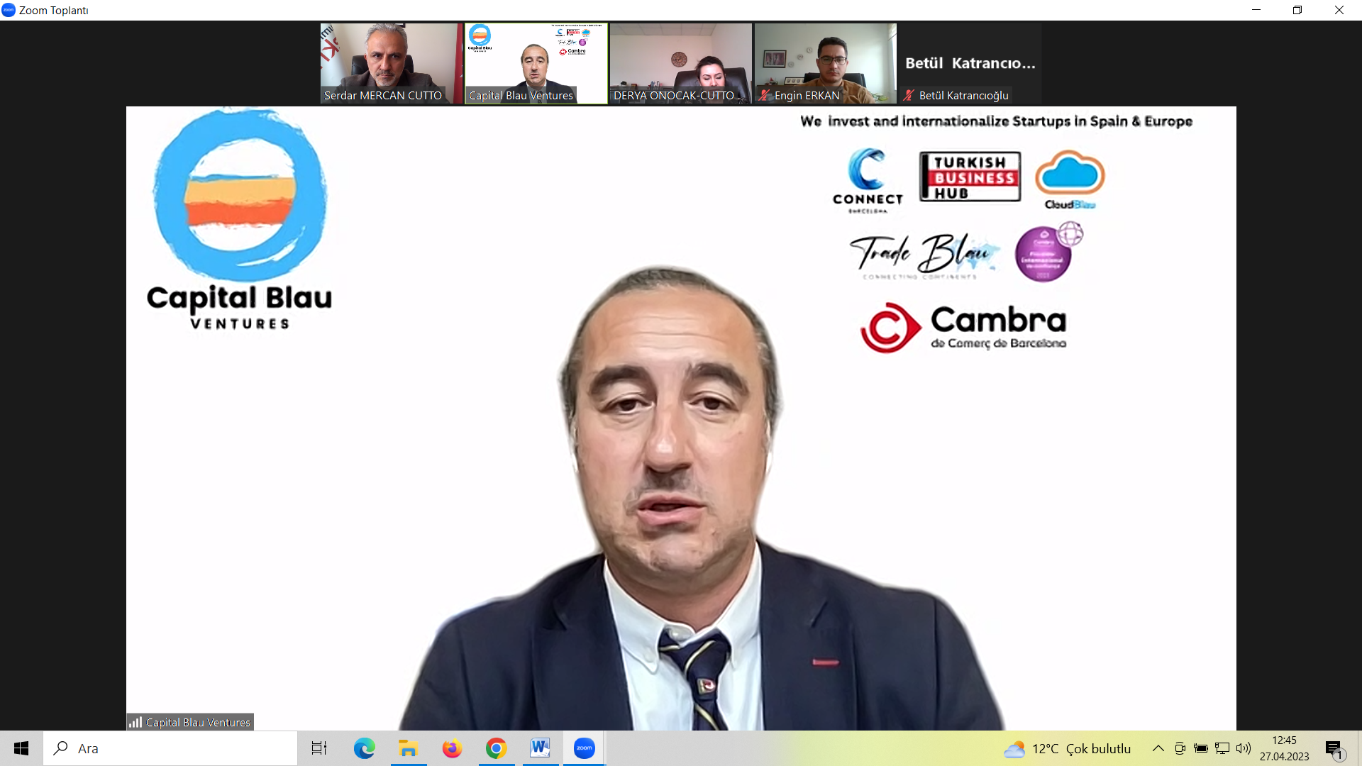 Barselona Ticaret Odası Toplantımız