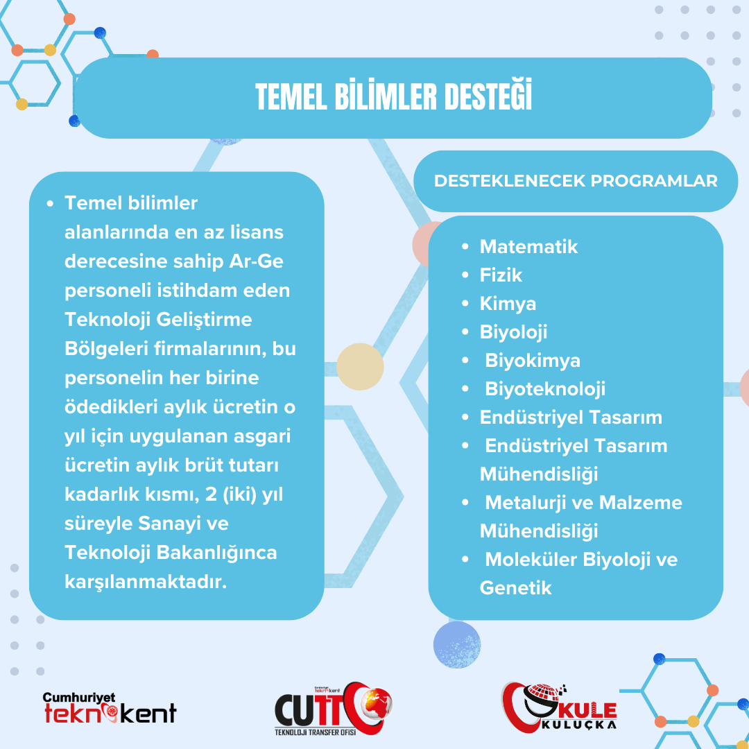 TEMEL BİLİMLER DESTEĞİ