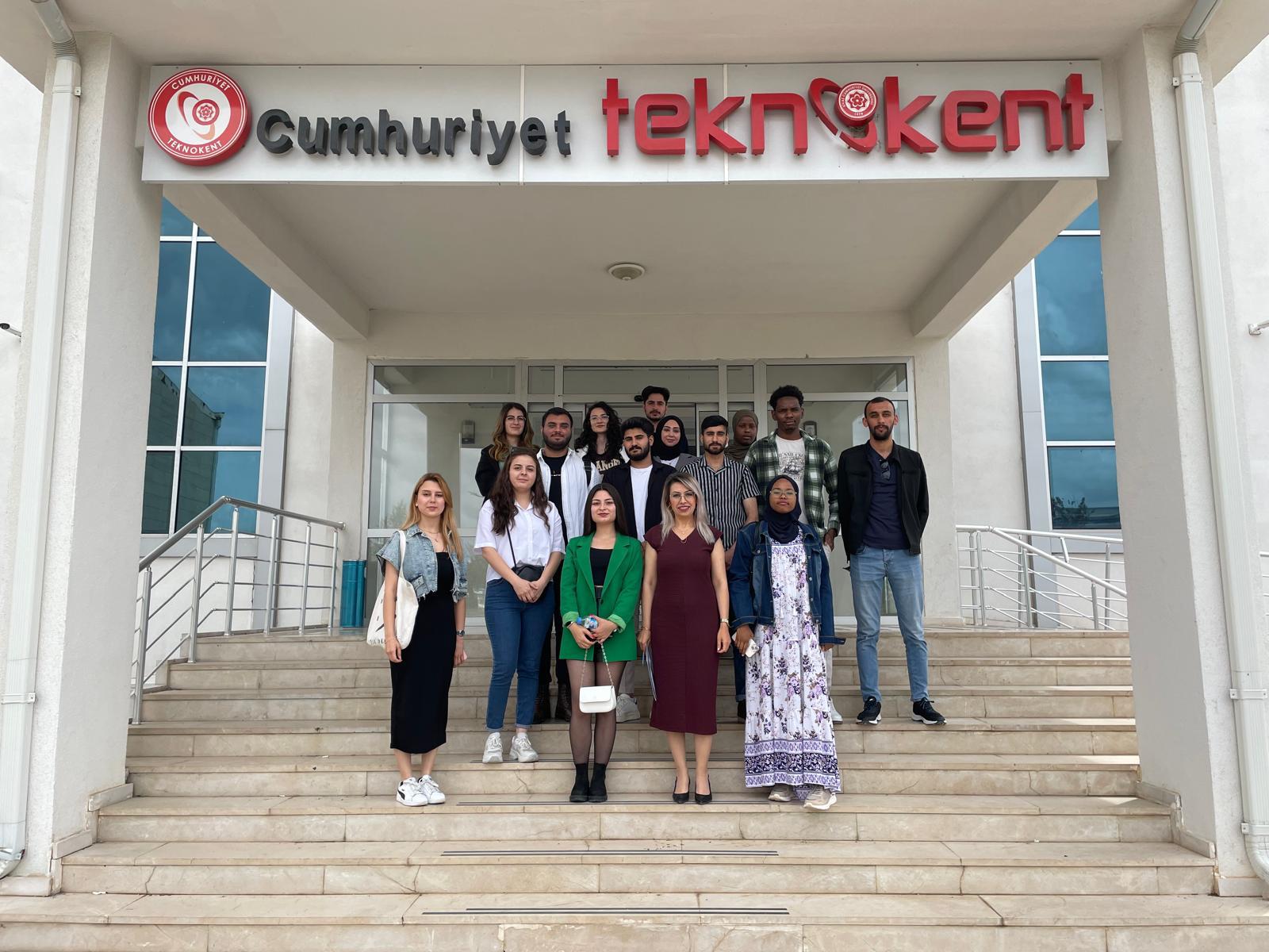 SCÜ Finans ve Bankacılık Bölümü öğrencileri Cumhuriyet Teknokent’i ziyaret etti.